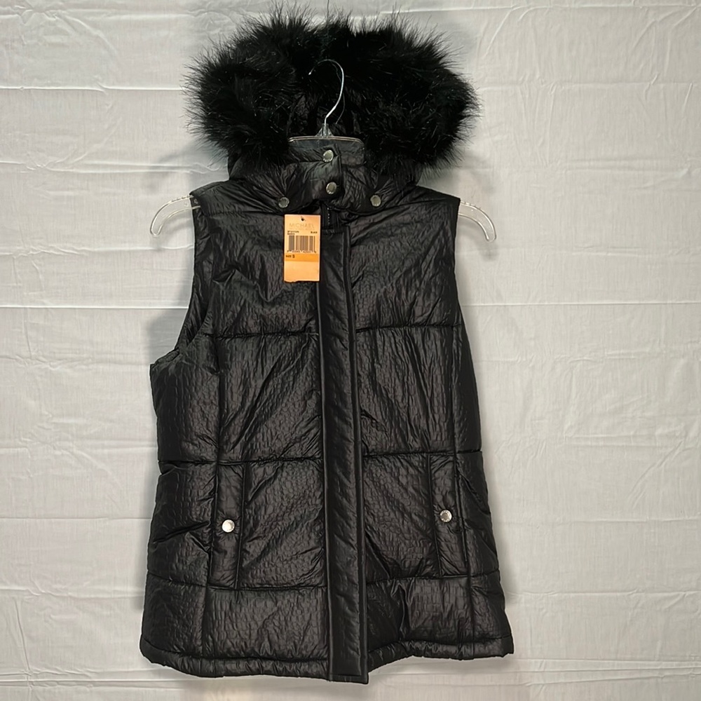MICHAEL KORS women’s black vest.